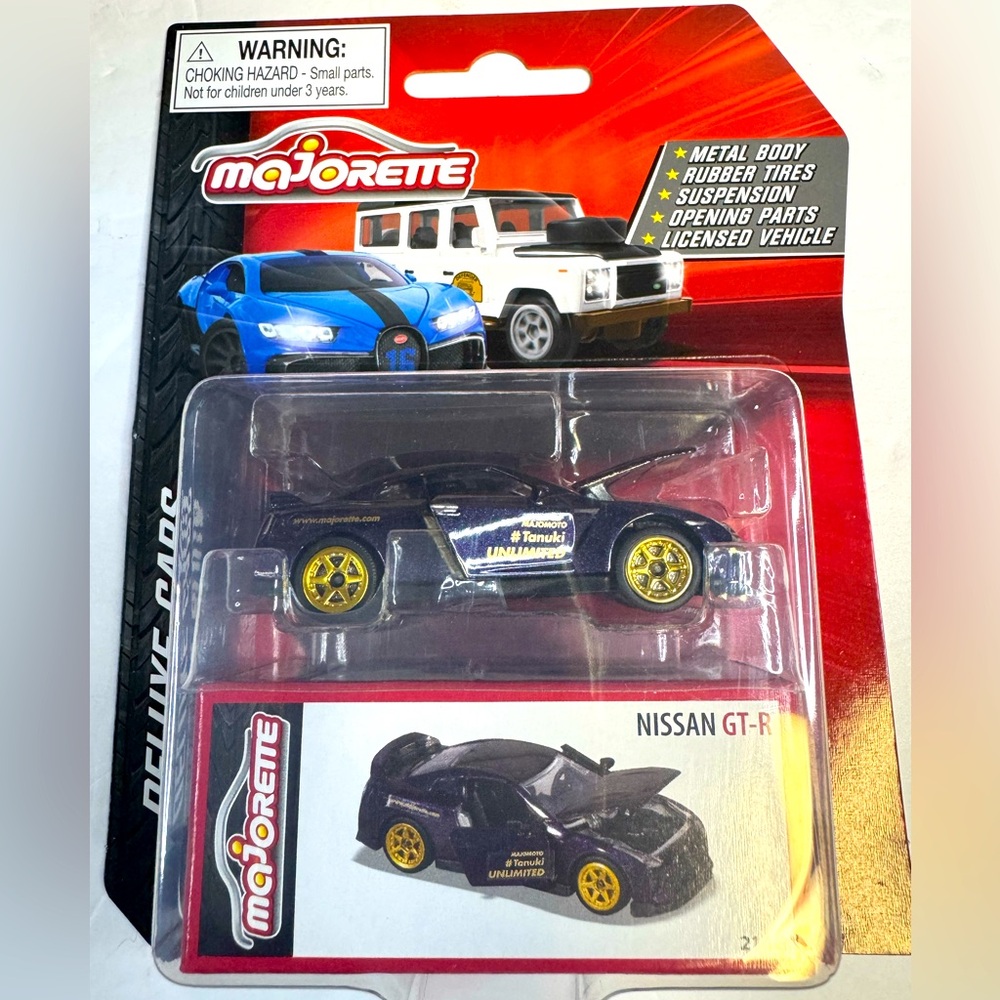 Majorette DELUXE CARS NISSAN GT-R
